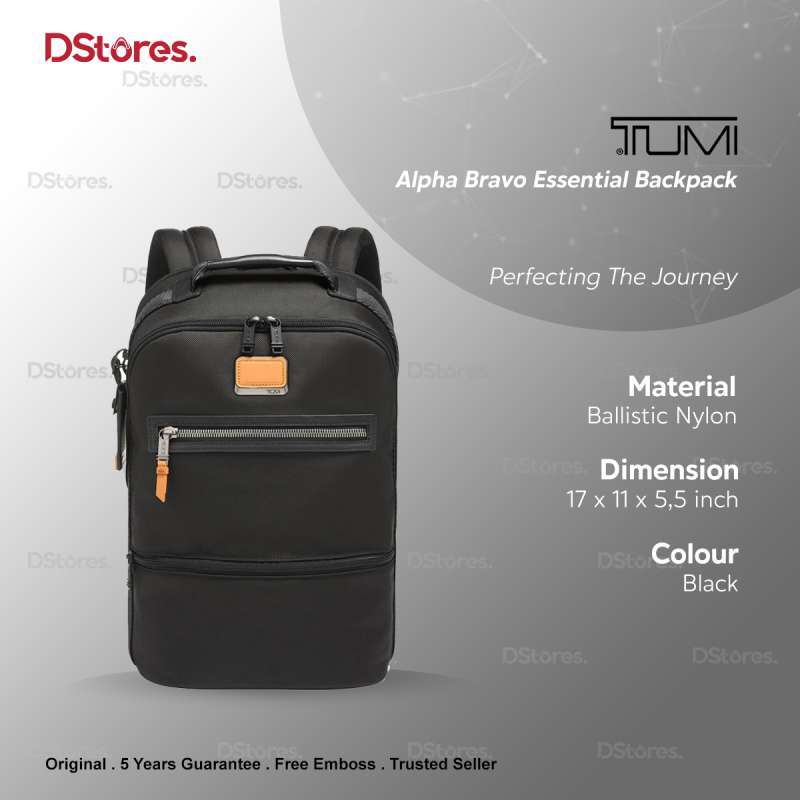 Jual TUMI Alpha Bravo Essential Backpack Black di Seller Dstores Men