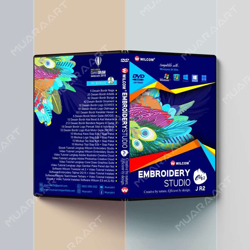 Jual Dvd Bundle Dan Flashdisk Software Wilcom Embroidery Studio E4.2j ...