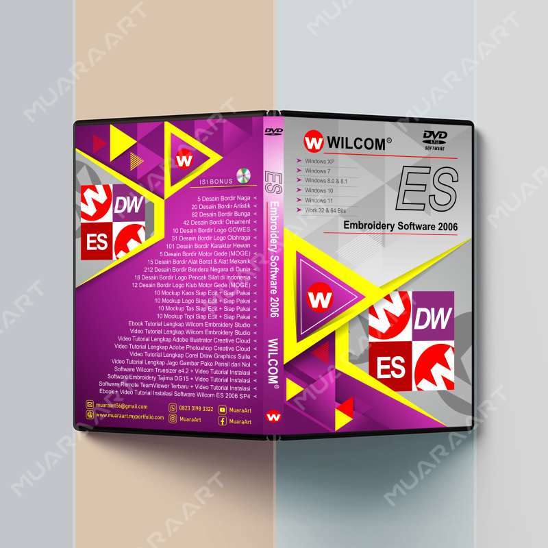 Jual Dvd Bundle Dan Flashdisk Software Wilcom Embroidery Studio E4.2j ...