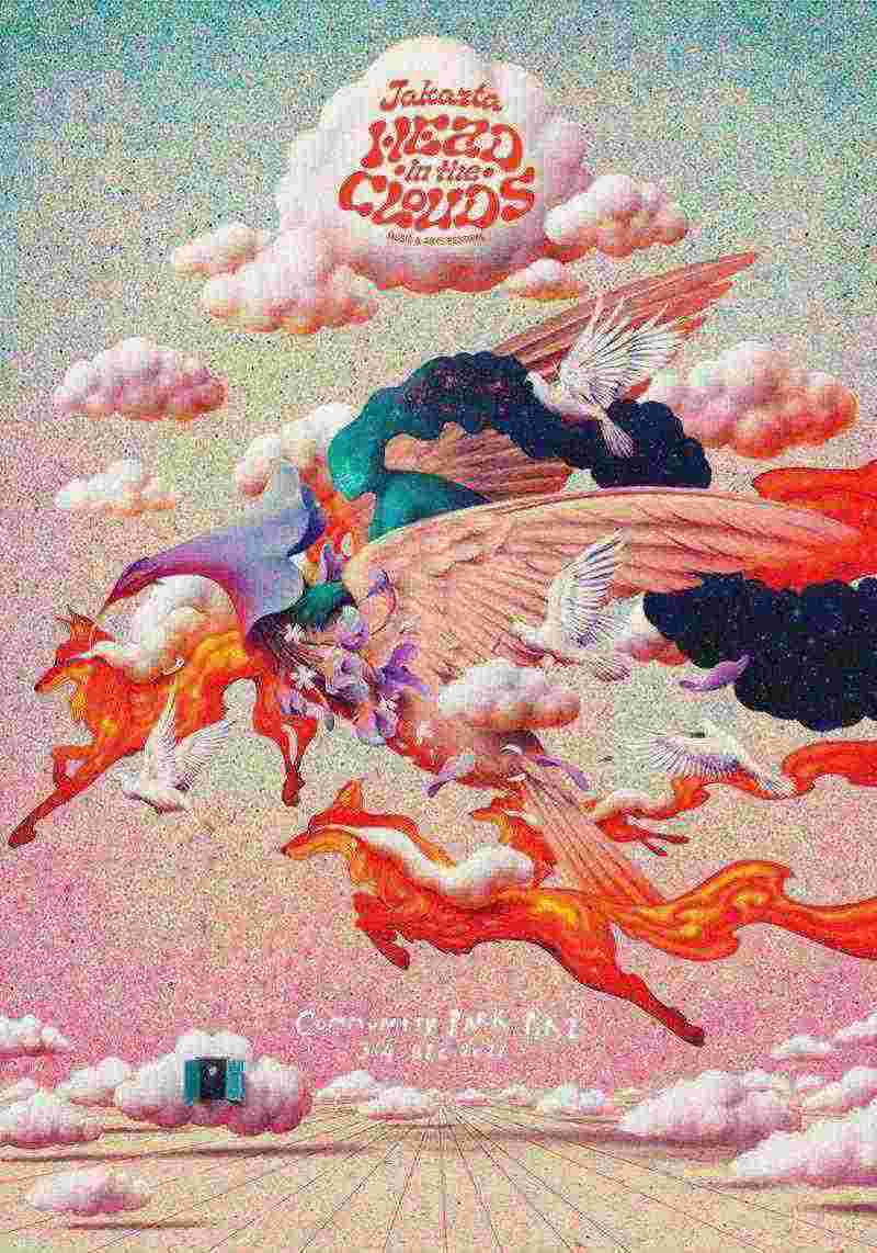 Jual [Only 88pcs available] Jakarta Head in The Clouds x Garis