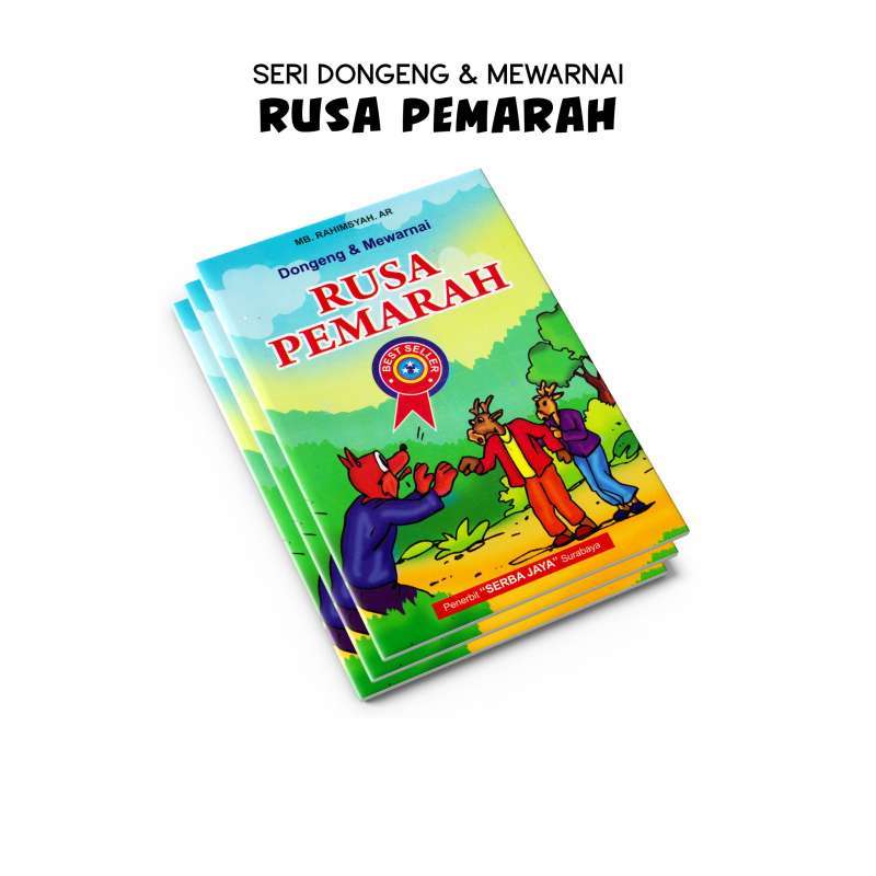 Jual Buku Cerita Anak Bergambar : Buku Dongeng & Mewarnai Seri Binatang