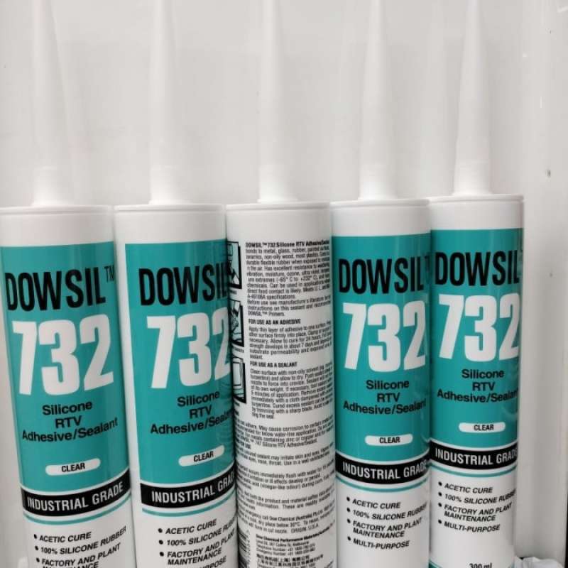 Jual Dow Corning Rtv 732 Clear/ Dowsil 732 Silicone Sealant Clear di Seller TB Honey Makmur