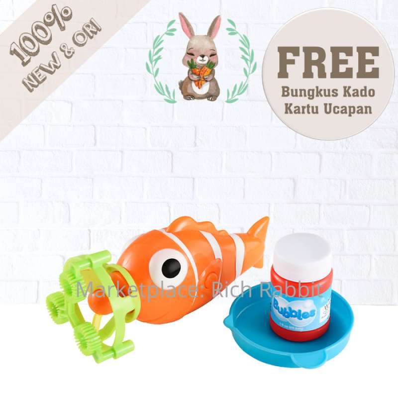 Promo elc early learning centre bubble clownfish mainan anak diskon 16 
