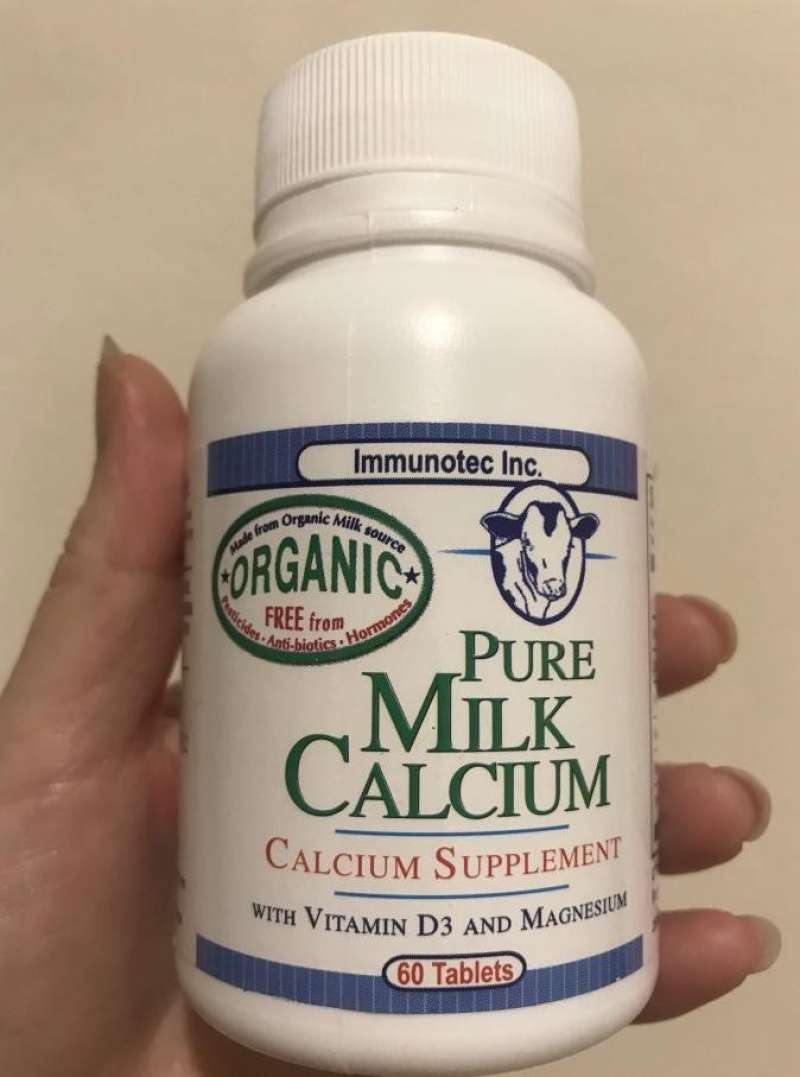 Jual New 60 S Organic Vitamin Kalsium Pure Milk Calcium Immunotec Ready