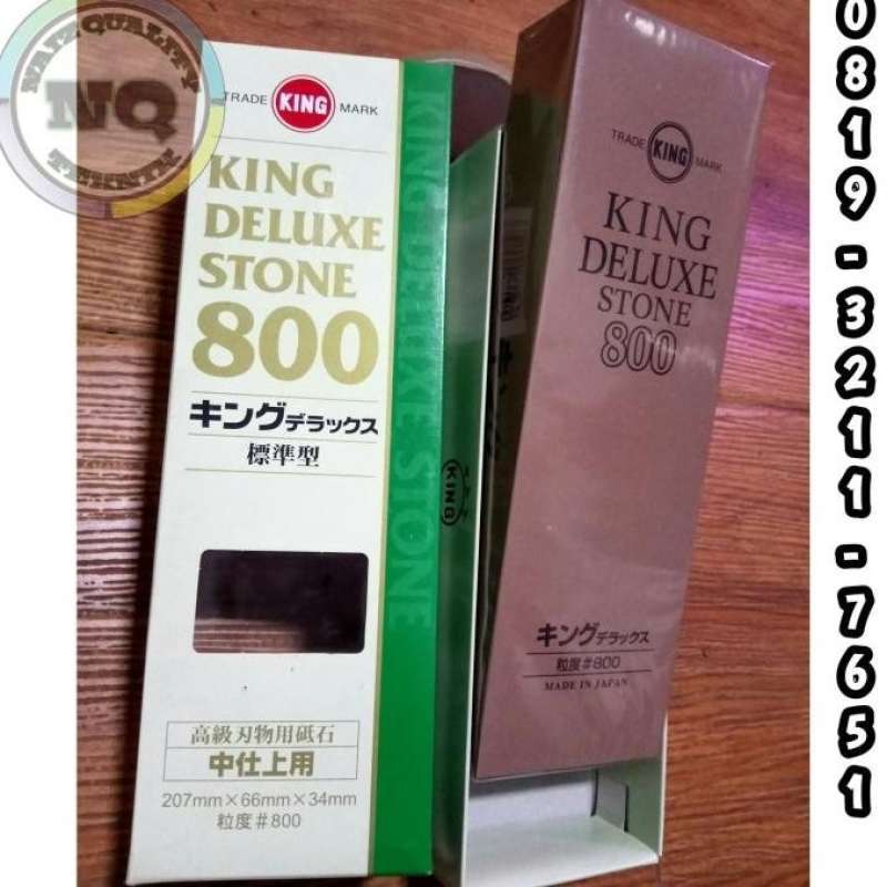 Jual Batu Asah KING Grit 800 Sharpening Stone Made In Japan ready kak