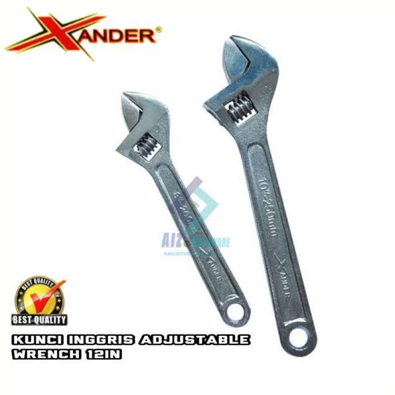 Promo Kunci inggris baco bago bako adjustable wrench XANDER Diskon 11