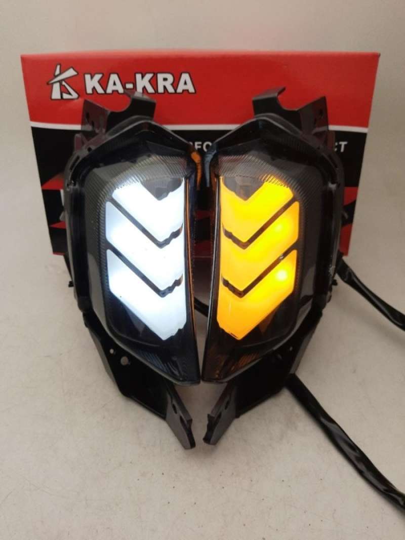 Promo Lampu Sein Depan Nmax 2020 Kakra Sein Running Diskon 23% di