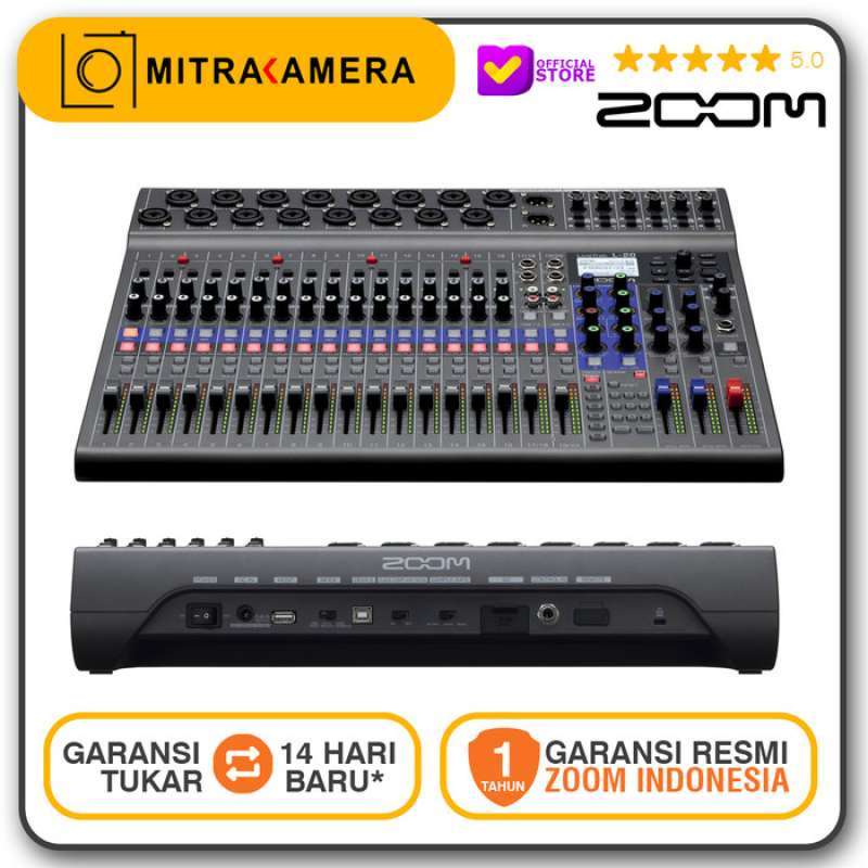 Jual Zoom LiveTrak L20 20Input Digital Mixer & Multitrack Recorder di Seller Thunder Store