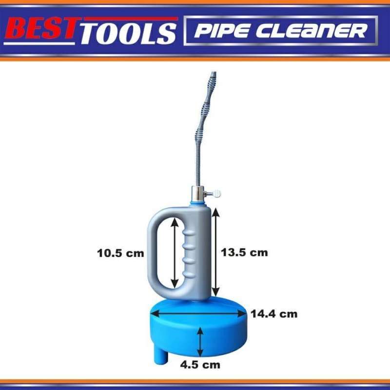 Jual ALAT PEMBERSIH PIPA MAMPET ANTI SUMBAT DRAIN PIPE CLEANER MANUAL
