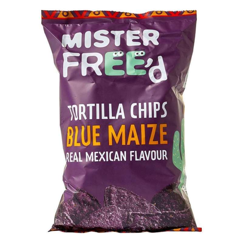 Jual Mister Free'd Gluten Free Tortilla Chip With Blue Maize 135g Di Seller Babakiwi Parit