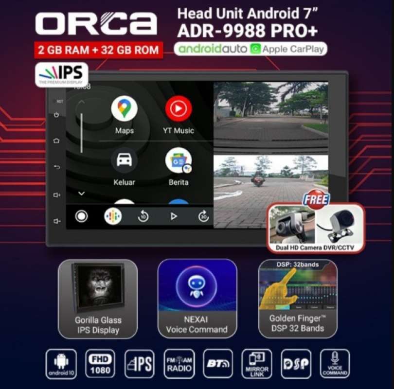 Jual Headunit Orca 9988 7 Inch Terbaru Dengan Harga Termurah Di 2024 ...