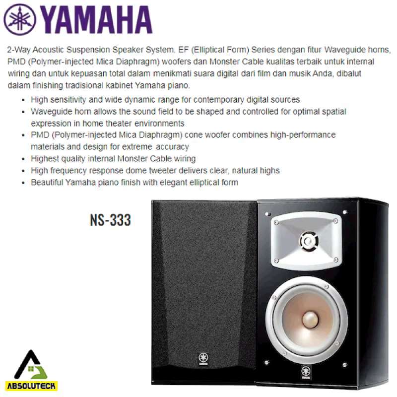 Jual Yamaha NS333 Bookshelf di Seller Absoluteck Kota Jakarta Barat