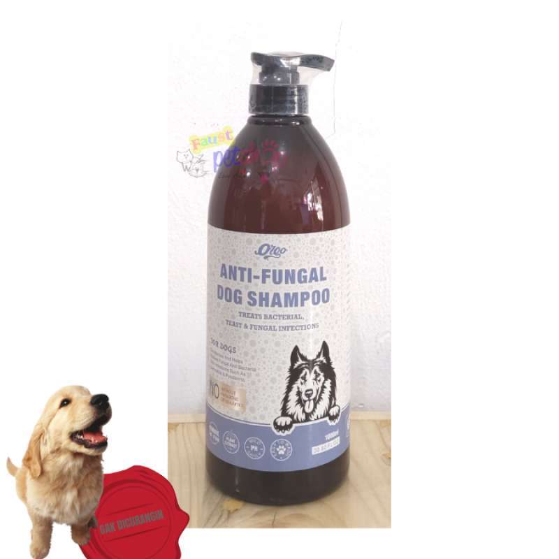 Jual Orgo AntiFungal Dog Shampoo 1L No Parabens Helps Dermatitis