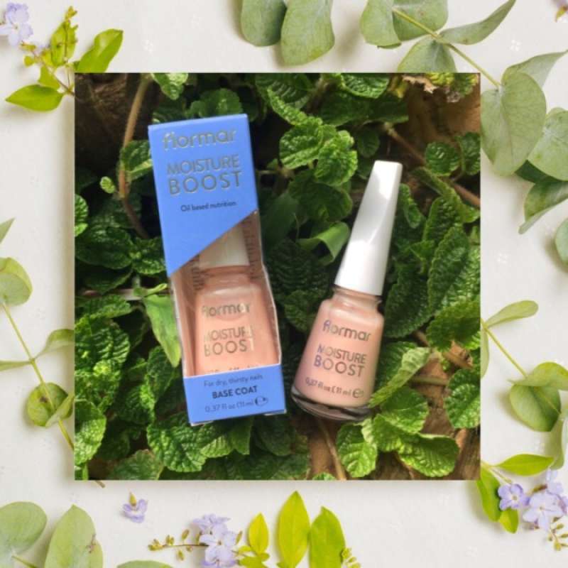 Jual Flormar Moisture Boost Base Coat Nail Enamel Polish Kuteks Halal