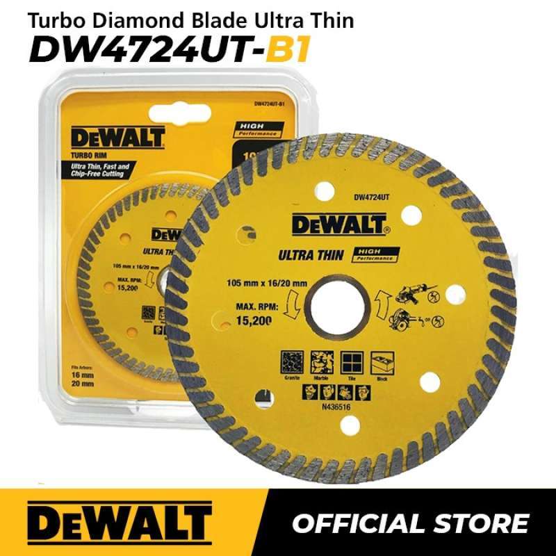 Promo Dewalt Mata Diamond Untuk Granite W/ Ultra Thin 105Mm Dw4724Ut