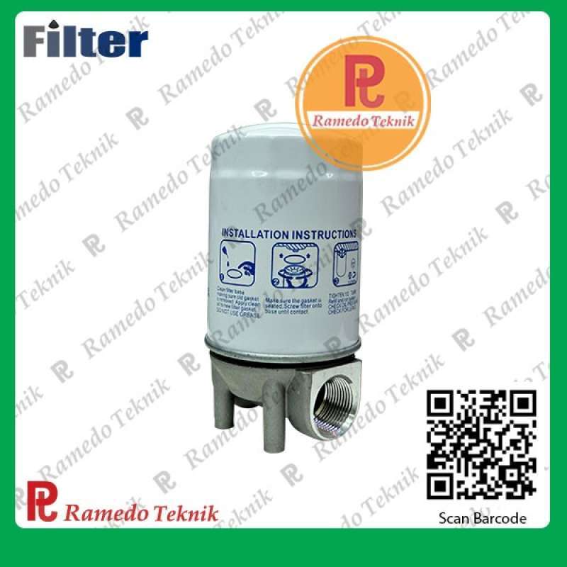 Jual FUEL FILTER FLOW METER 30 MICRON 1 INCH STRAINER FLOW METER DN