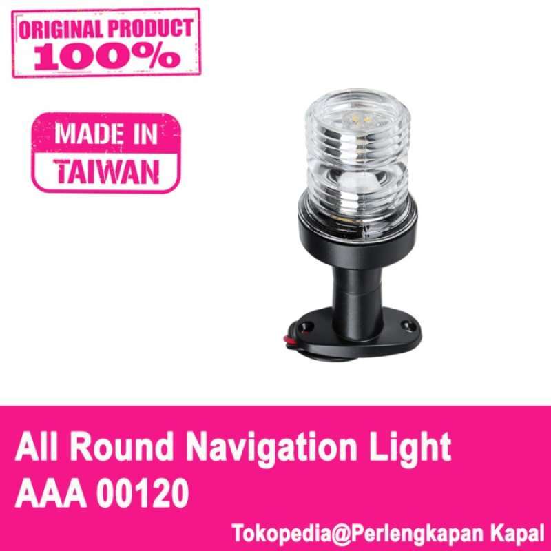 White LED Marine Navigation Anchor All-Round Boat Light [USCG ABYC A-16 3NM] [IP66 Waterproof - Foto 4