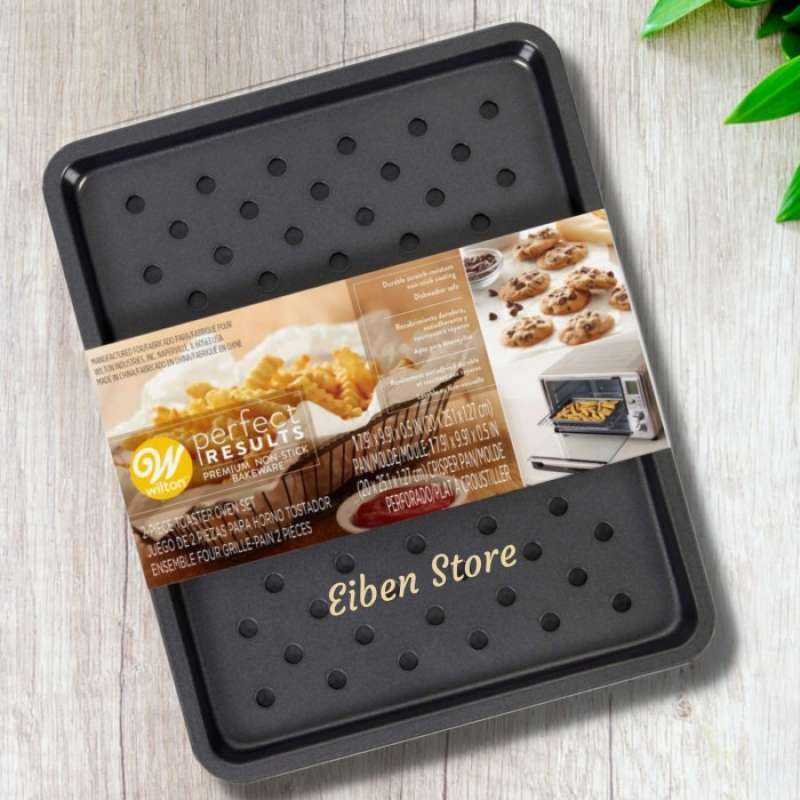 Jual Wilton Perfect Results Toaster Oven Sheet Pan & Crisper Set Of 2