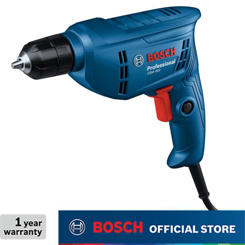Promo Bosch Drill / Bor Listrik Non Impact 10MM 400Watt GBM 400 Diskon