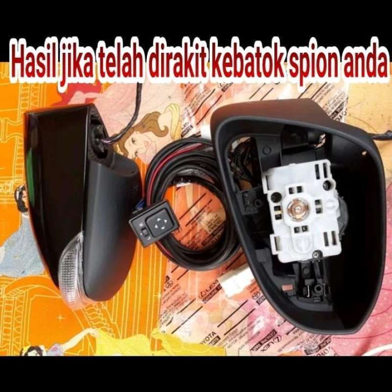 Jual Spion Yaris Vios Etios elektrik modif retrack retract ritrek di ...