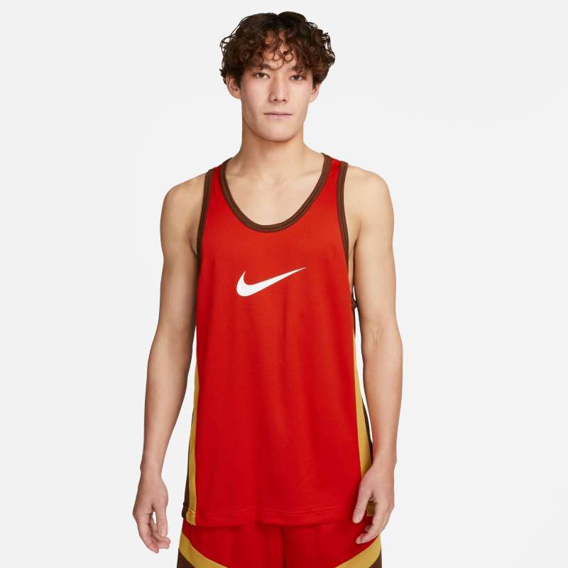 Promo NIKE Men Basketball DriFIT Icon+ Jersey Basket Pria [DV9968633
