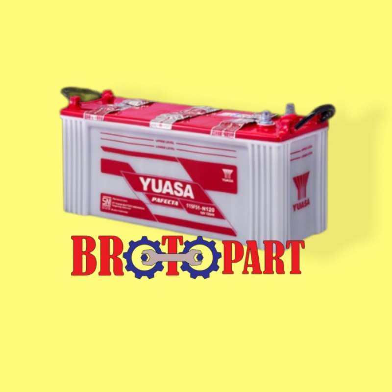 Jual Aki Accu Mobil Dan Genset Yuasa N120 12V 120Ah Original Aki Basah