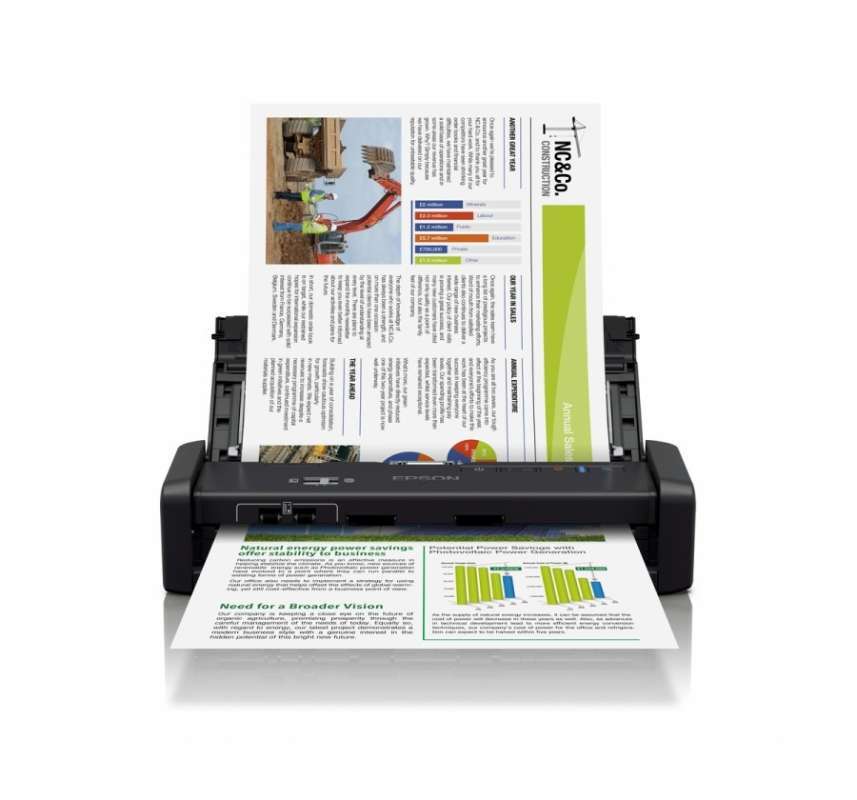 Jual Scanner Epson WorkForce DS360w DS-360W WiFi Portable - Scan F4 ...