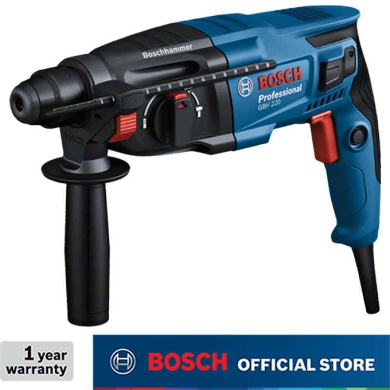 Promo Bosch Rotary Hammer / Bor Beton Listrik 720Watt 2Joule Gbh 220