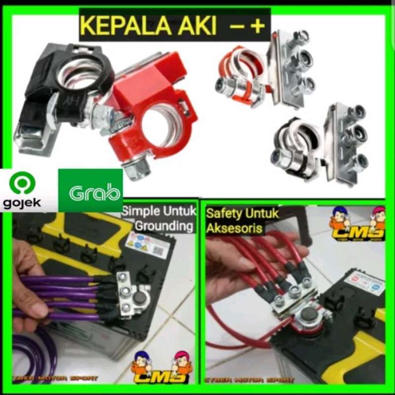 Promo Limited Kepala Aki Besar Mobil Universal . Terminal Kepala Aki