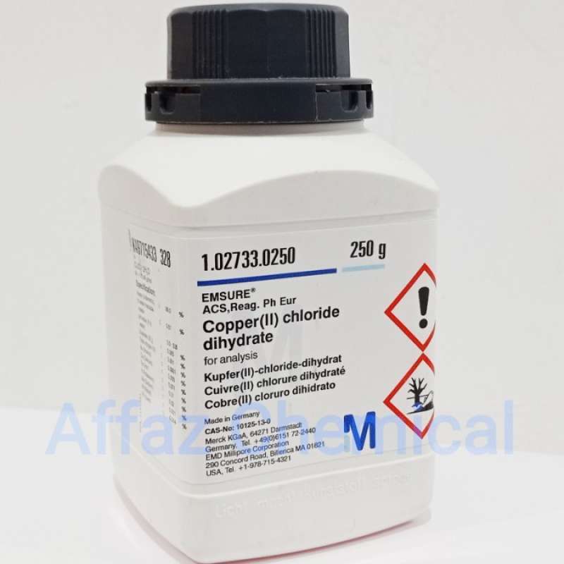 Jual Copper Ii Chloride Dihydrate Merck / Cucl2. 2h2o Repack 25g Di ...