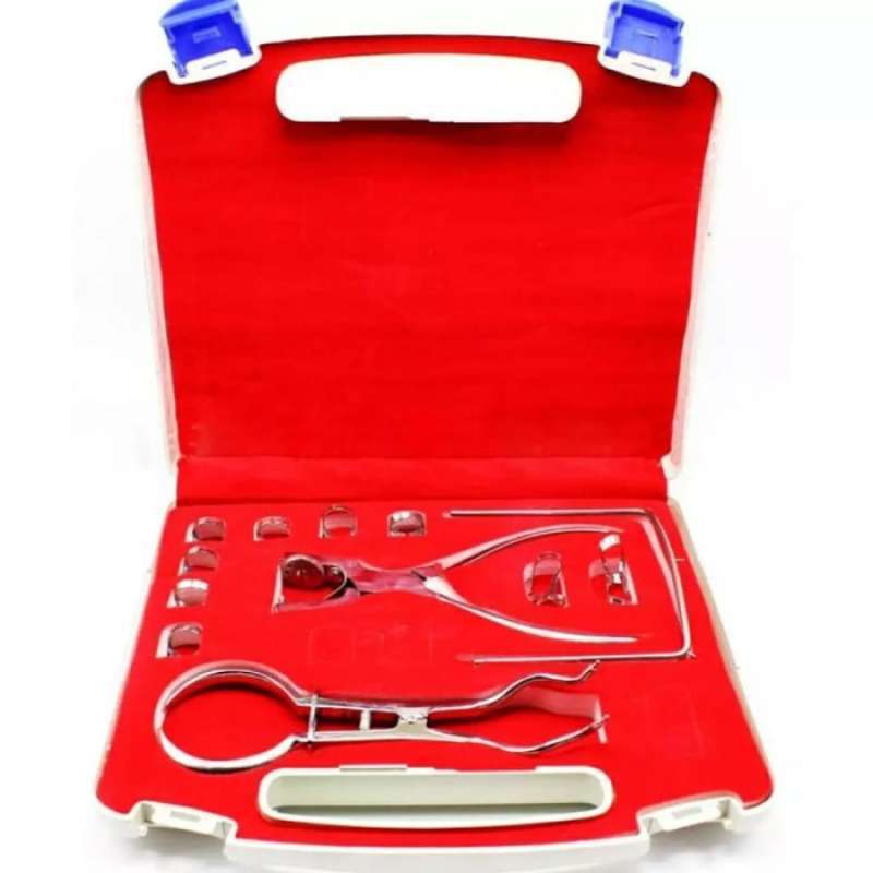 Promo RUBBER DAM CLAMP SET TOOLS SET DENTAL RUBBER DAM Diskon 33 di