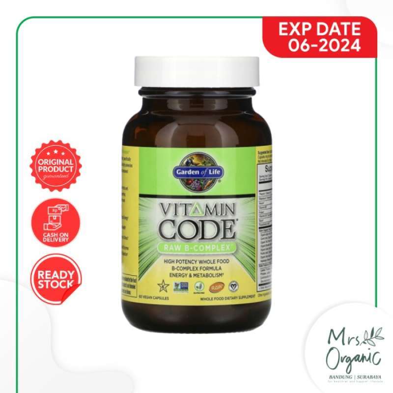 Promo GARDEN OF LIFE VITAMIN CODE RAW 60CT CAPSULES Diskon