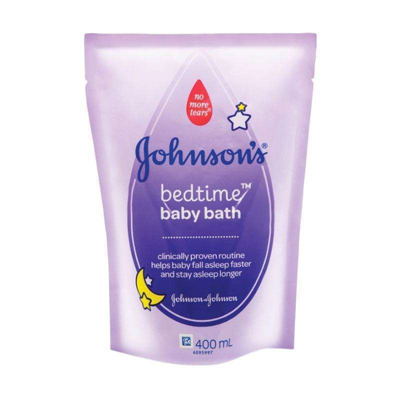 Jual Johnson's & Johnson's Bedtime Baby Bath [400 mL/ Refill] di Seller