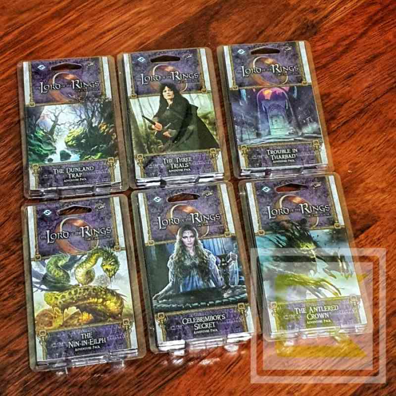 Promo The lord of the rings lcg complete the ring maker cycle board
