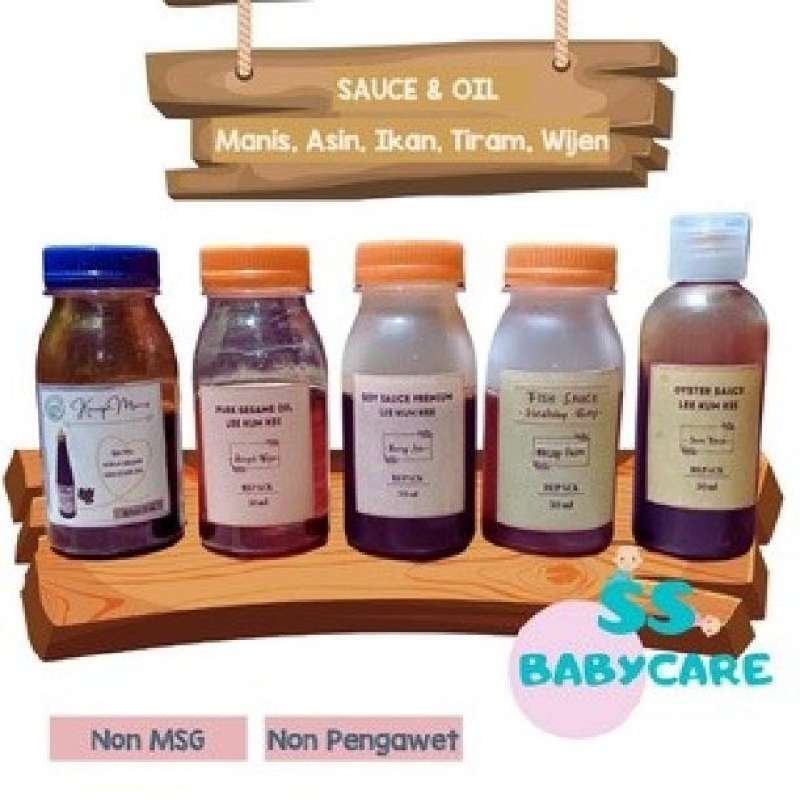 Jual Kecap Manis Lingkar Organik Non Msg 50 Ml Lee Kum Kee Sauce Di