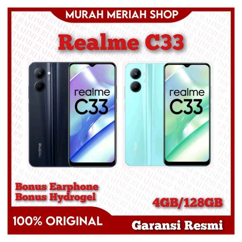 Jual Realme C33 4/128 Garansi Resmi Di Seller Murahmeriah Shop Official ...