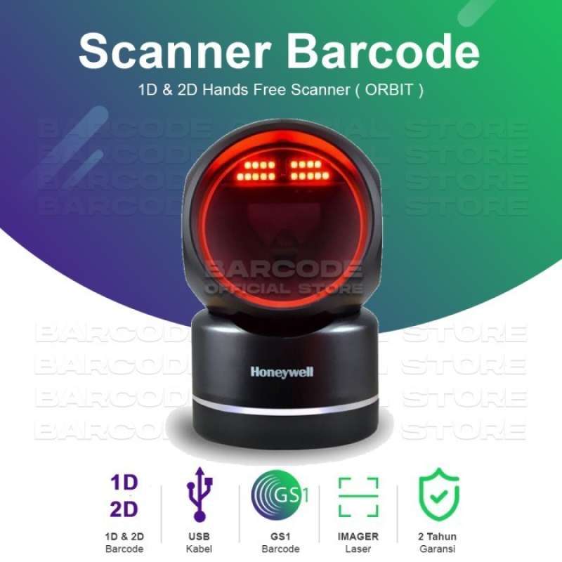 Promo Barcode Scanner Honeywell Orbit Hf680 1D/2D Qr Code Efaktur Scan