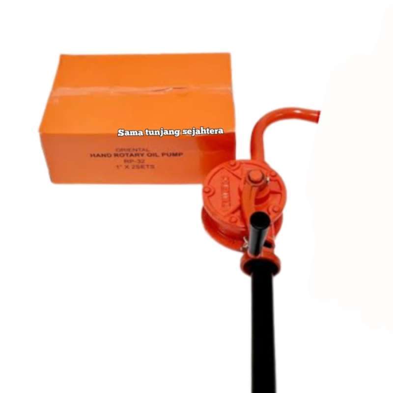 Promo POMPA OLI DRUM ORIENTAL / ROTARY HAND OIL PUMP ORIENTAL Diskon 23