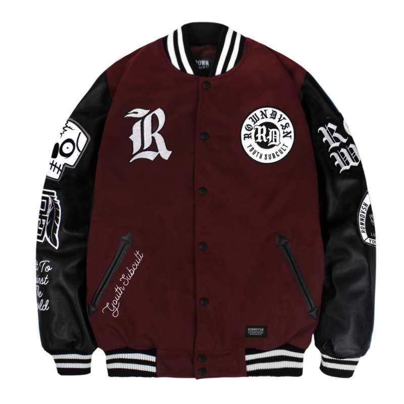 Promo Rown Division Official Varsity Jacket - Rowndvsn Jaket Varsity ...