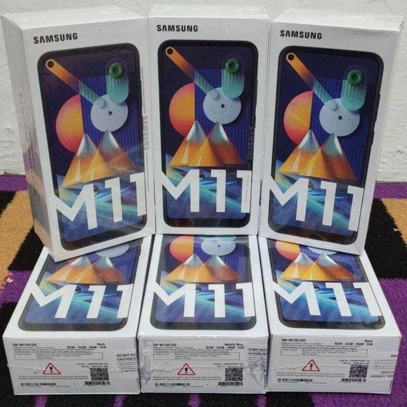 Jual Samsung Galaxy M11 Ram 3/32GB Hitam - Garansi resmi Online Mei