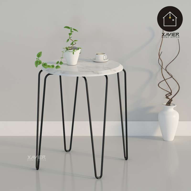 Jual Xavier Home Decor ZETA Meja Cafe Minimalis / Meja Taman