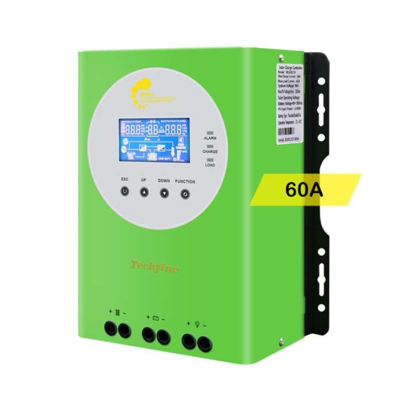 HQST 60A MPPT Solar Charge Controller With Built-in Bluetooth - 12V To 48V Auto