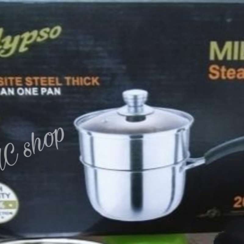 Jual Panci Kukus Panci Steamer Stainless Steel Sauce Pan Milk Pan