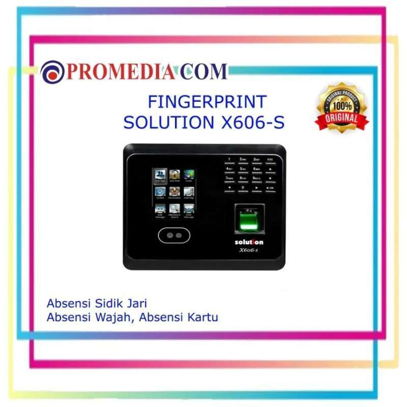 Jual Solution X606 Mesin Absensi 🏷️ Original Terbaru, Terlengkap ...