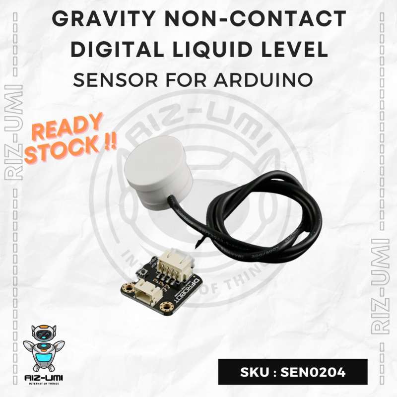 Jual DFRobot : Non-contact Digital Liquid Level Sensor for Arduino di ...