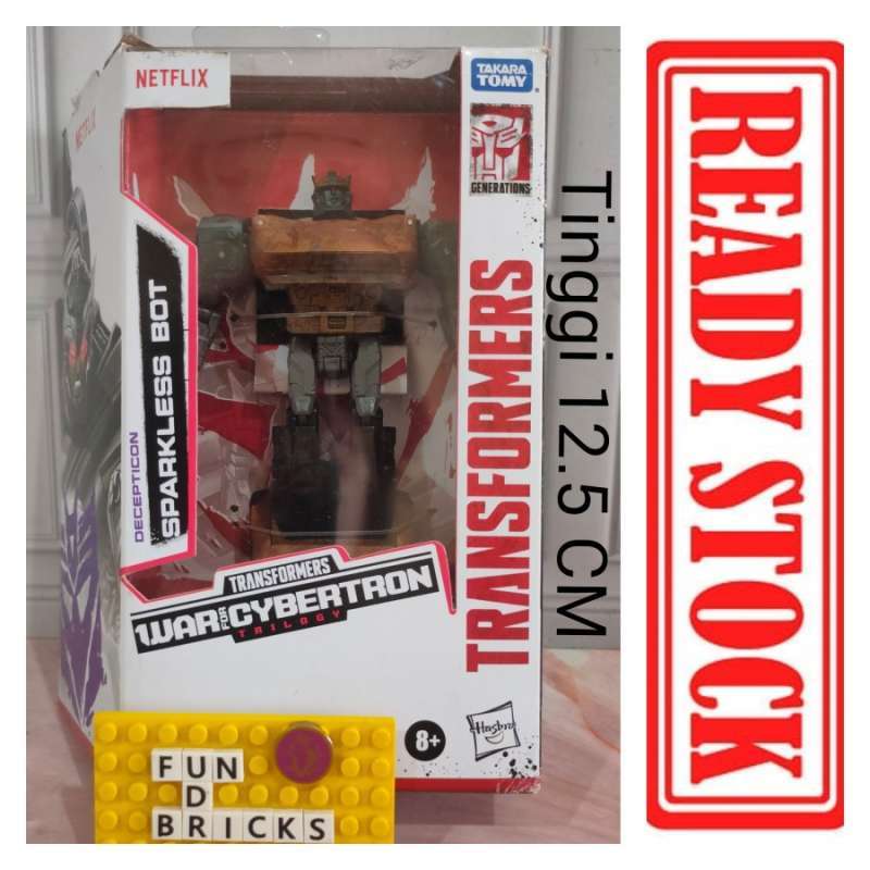 Promo Transformers Decepticon Netflix Sparkless Bot War For Cybertron ...
