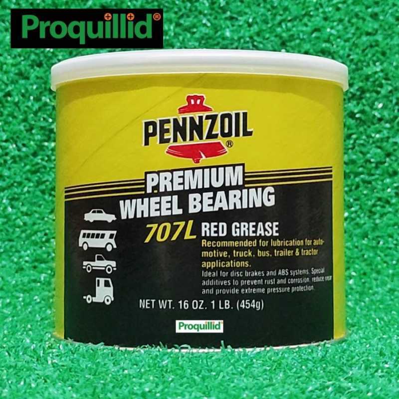 Promo PENNZOIL PREMIUM WHEEL BEARING 707L RED GREASE 7771 NLGI 2 GEMUK