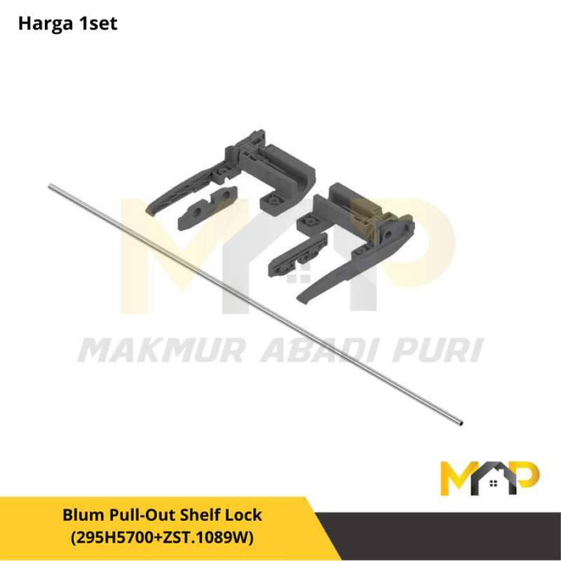 Jual Blum Pull Out Shelf Lock For Movento/Tandem Full Extention
