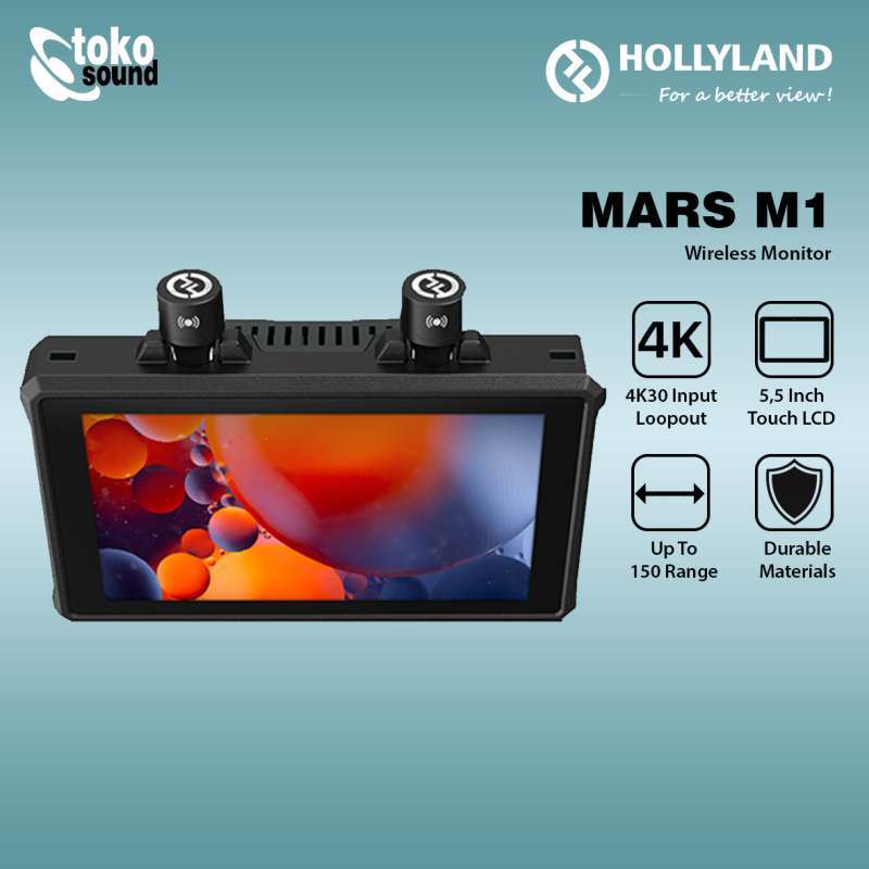 Jual Hollyland Mars M1 - 5.5 Inch Wireless Video Transceiver Monitor Di