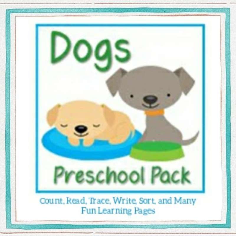 Jual Preschool Pack Dog Fun Learning Activity For Toddler Di Seller ...